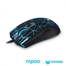 【Rapoo】雷柏 V26-黑 全彩RGB電競滑鼠